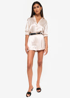 Crosby Silk Blouse Oat