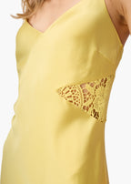 Carli Midi Dress Custard