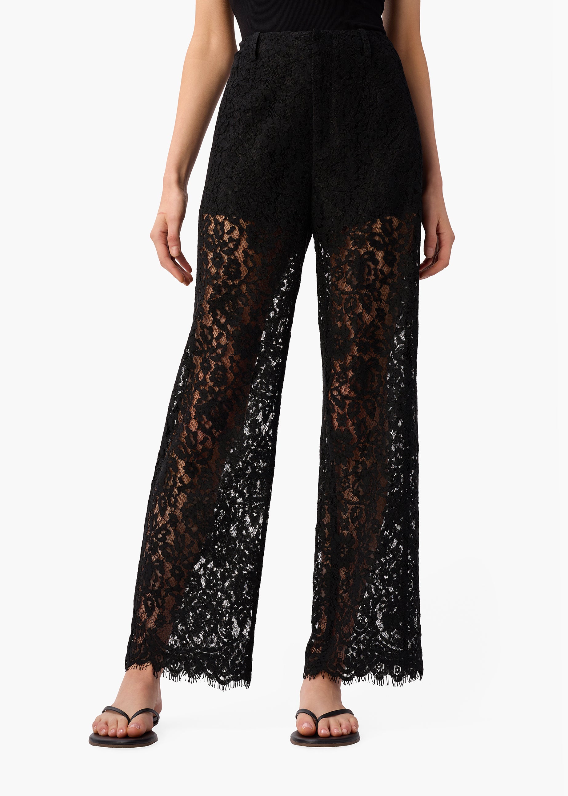 Minerva Lace Pant Black – CAMI NYC Minerva Lace Pant Black – CAMI NYC