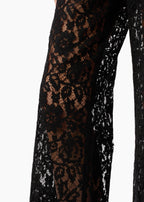 Minerva Lace Pant Black
