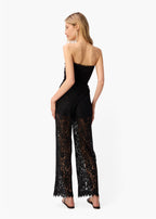 Minerva Lace Pant Black