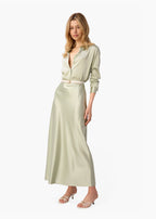 Aviva Maxi Skirt Sea Glass