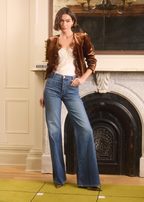 Apollonia Velvet Blazer Canyon