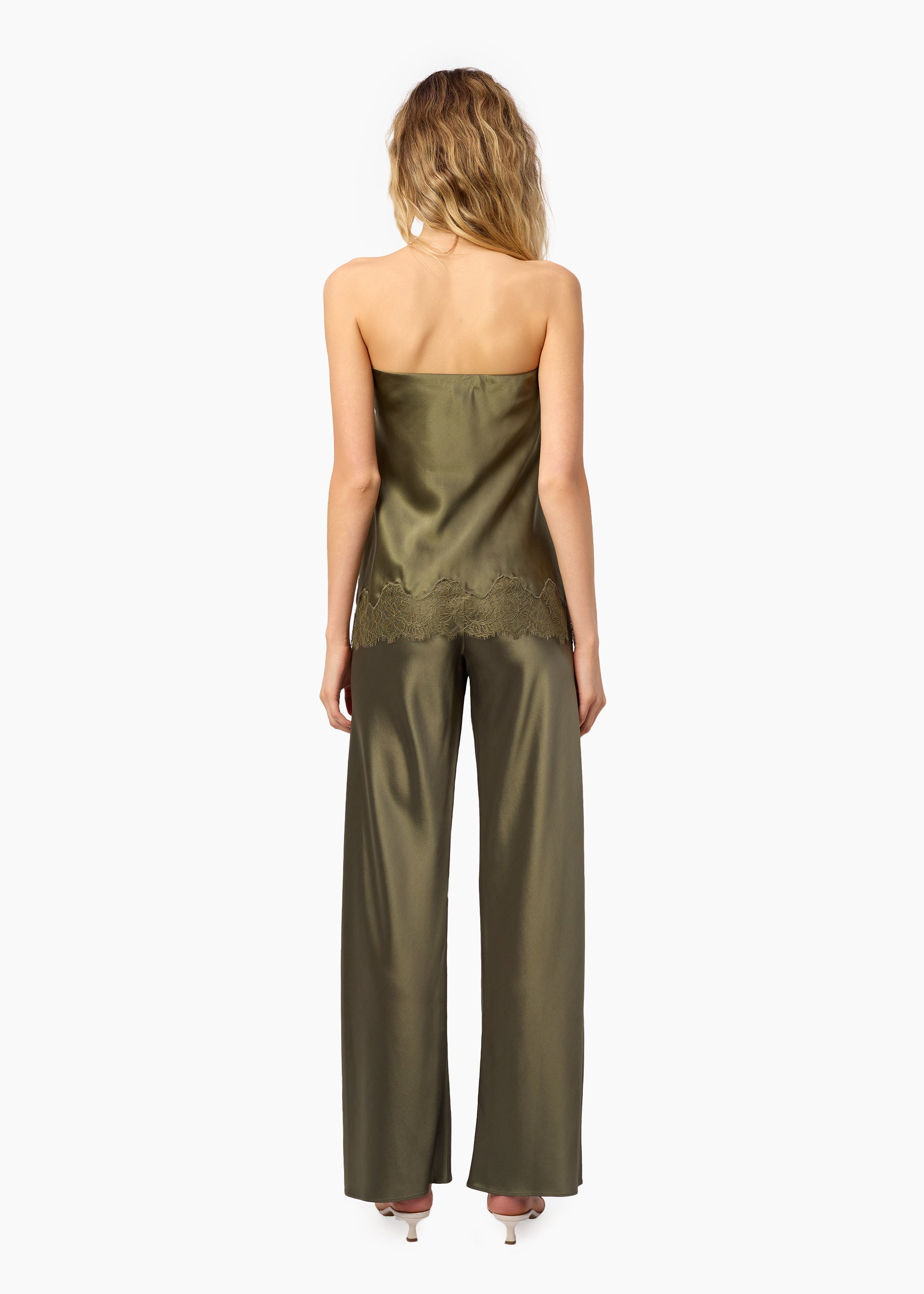 Odessa Strapless Camisole Sencha – CAMI NYC
