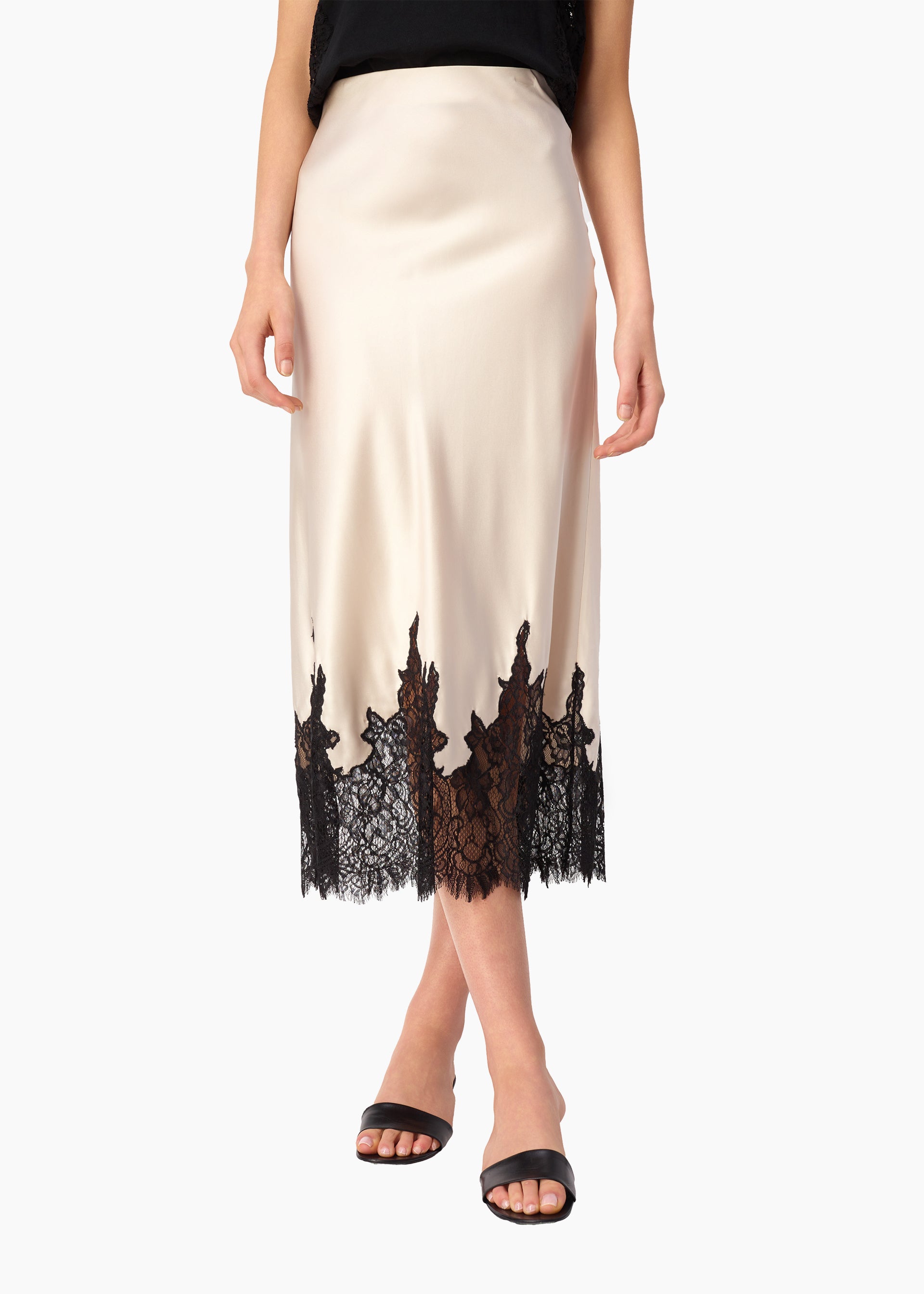 Vivienne Skirt Oat – CAMI NYC