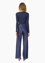 Rooney Rib Knit Top Harbor