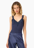 Lani Rib Knit Tank Harbor