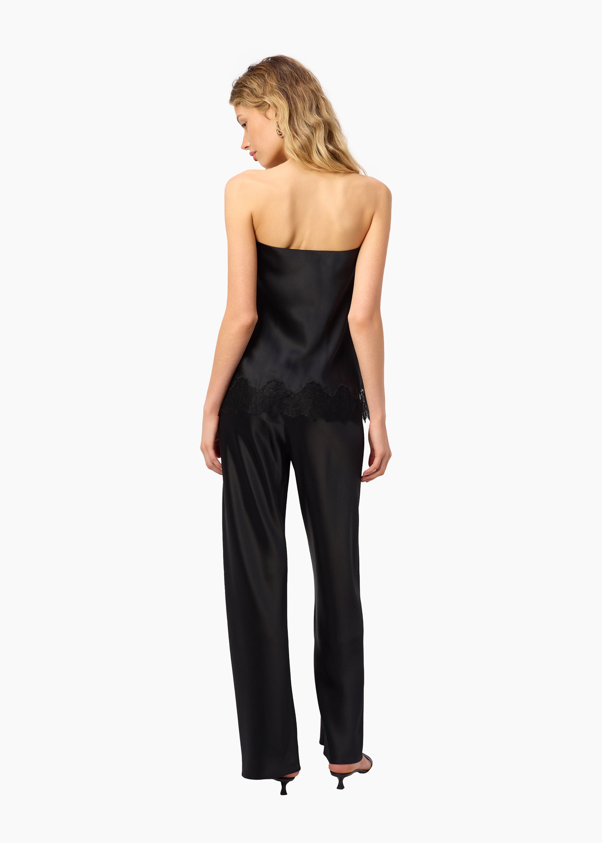 Odessa Strapless Camisole Black