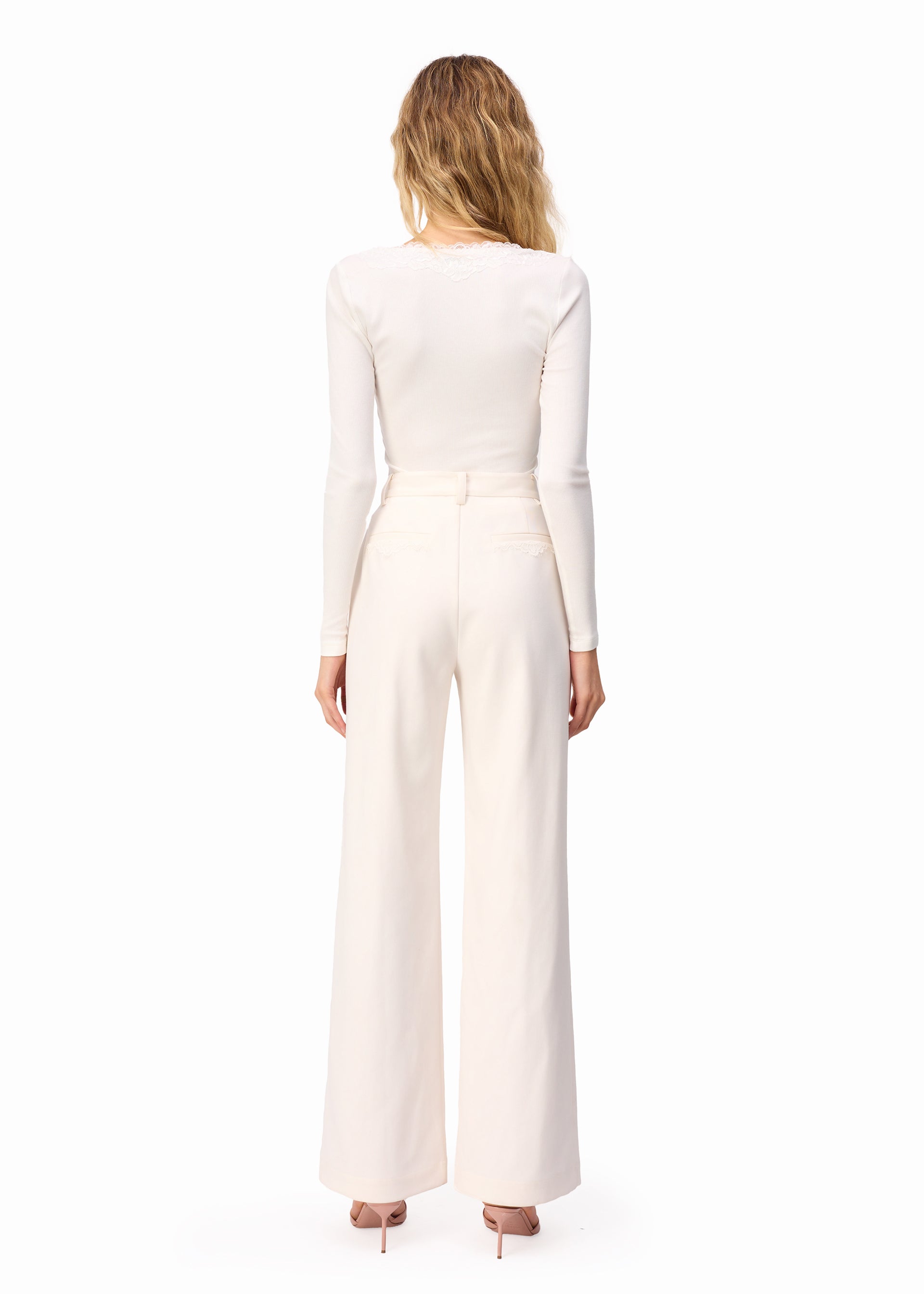 Leo High Rise Pant Macadamia