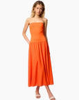 Bari Strapless Dress Clementine