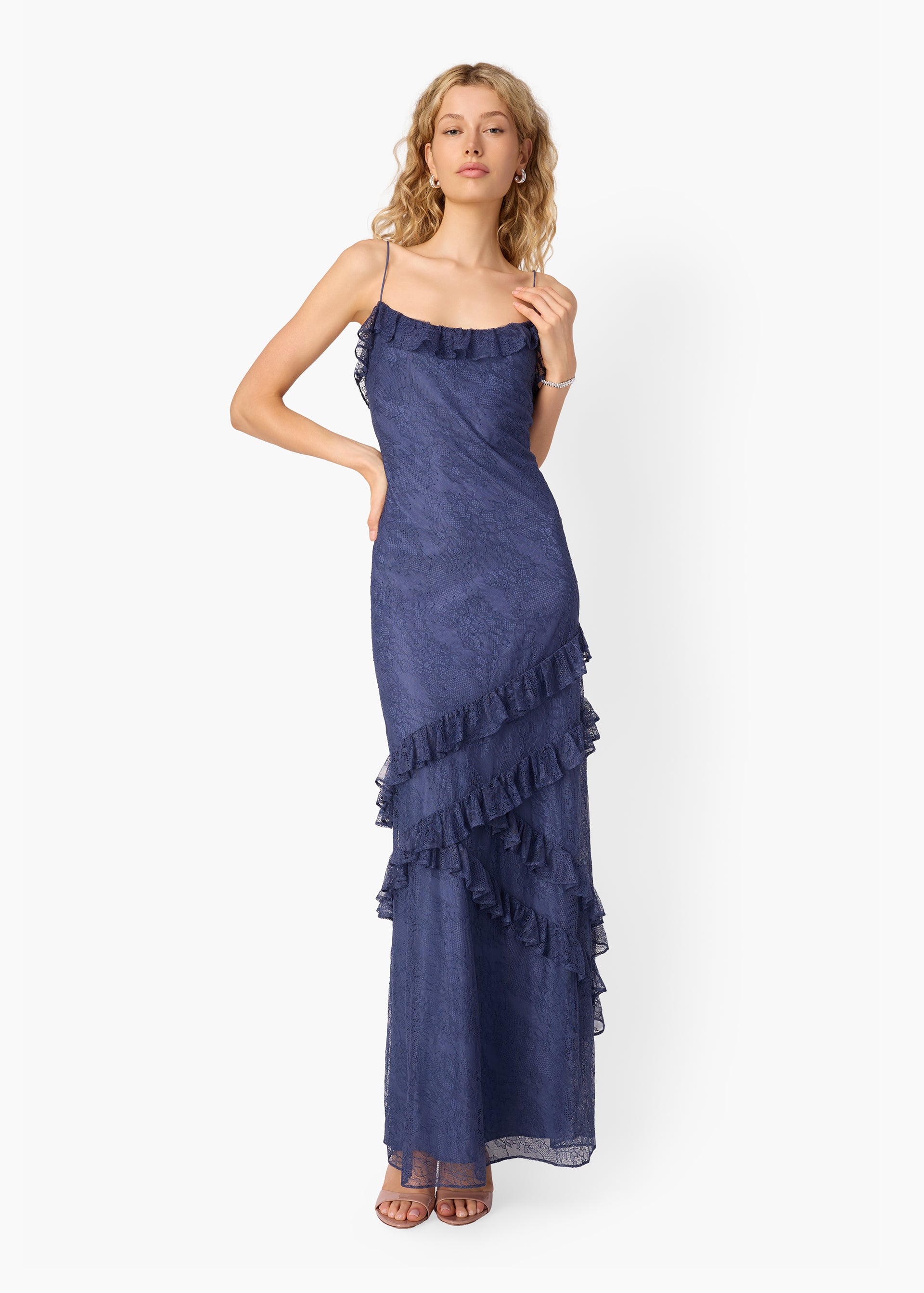 Elouisa Lace Gown Harbor