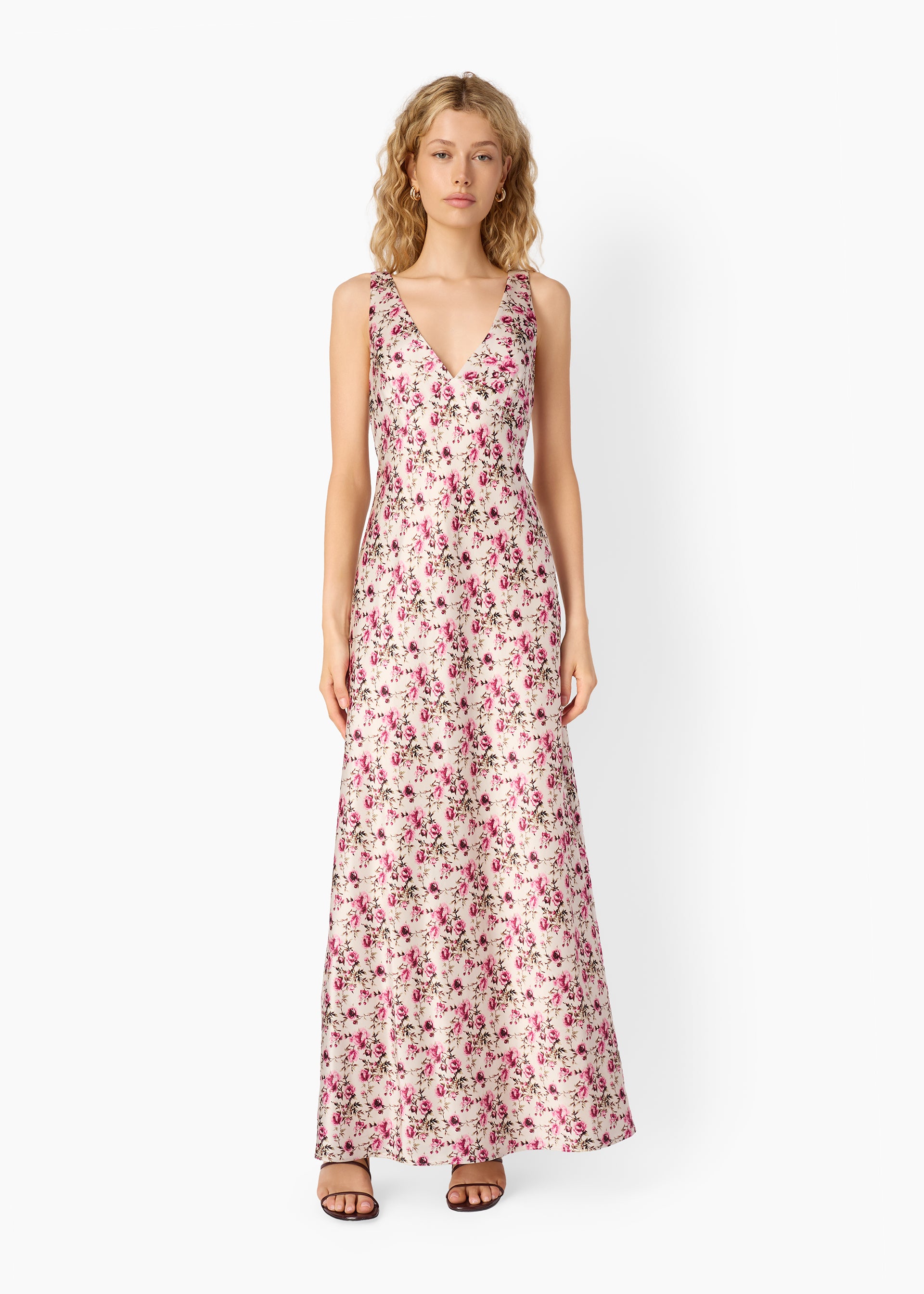 ditsy floral cami maxi dress Sweetheart Floral Cami Maxi Dress CF520