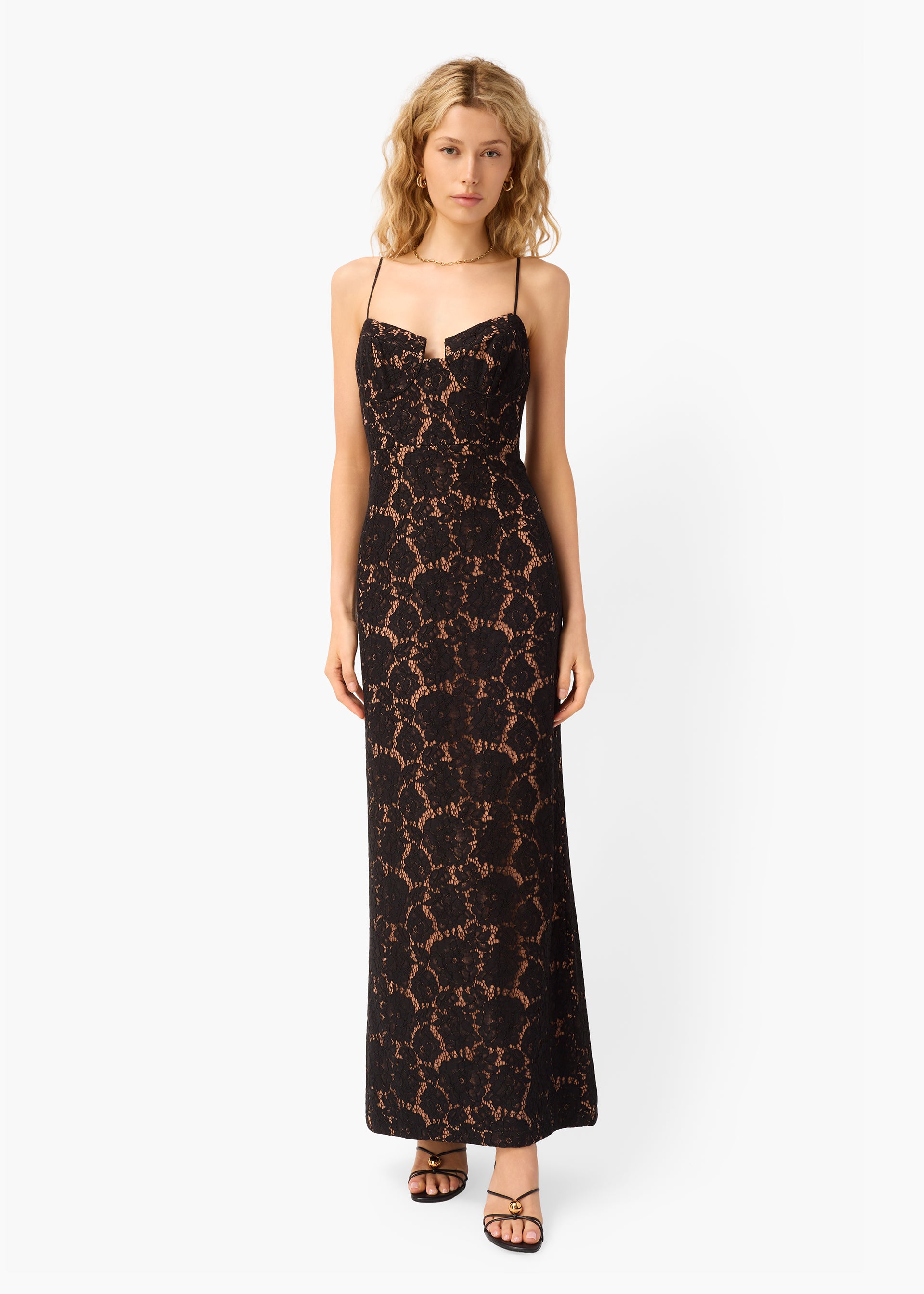 Cami NYC Women's Rosaria Lace Gown - Black - Gowns Cami NYC Women's Rosaria Lace Gown - Black - Gowns