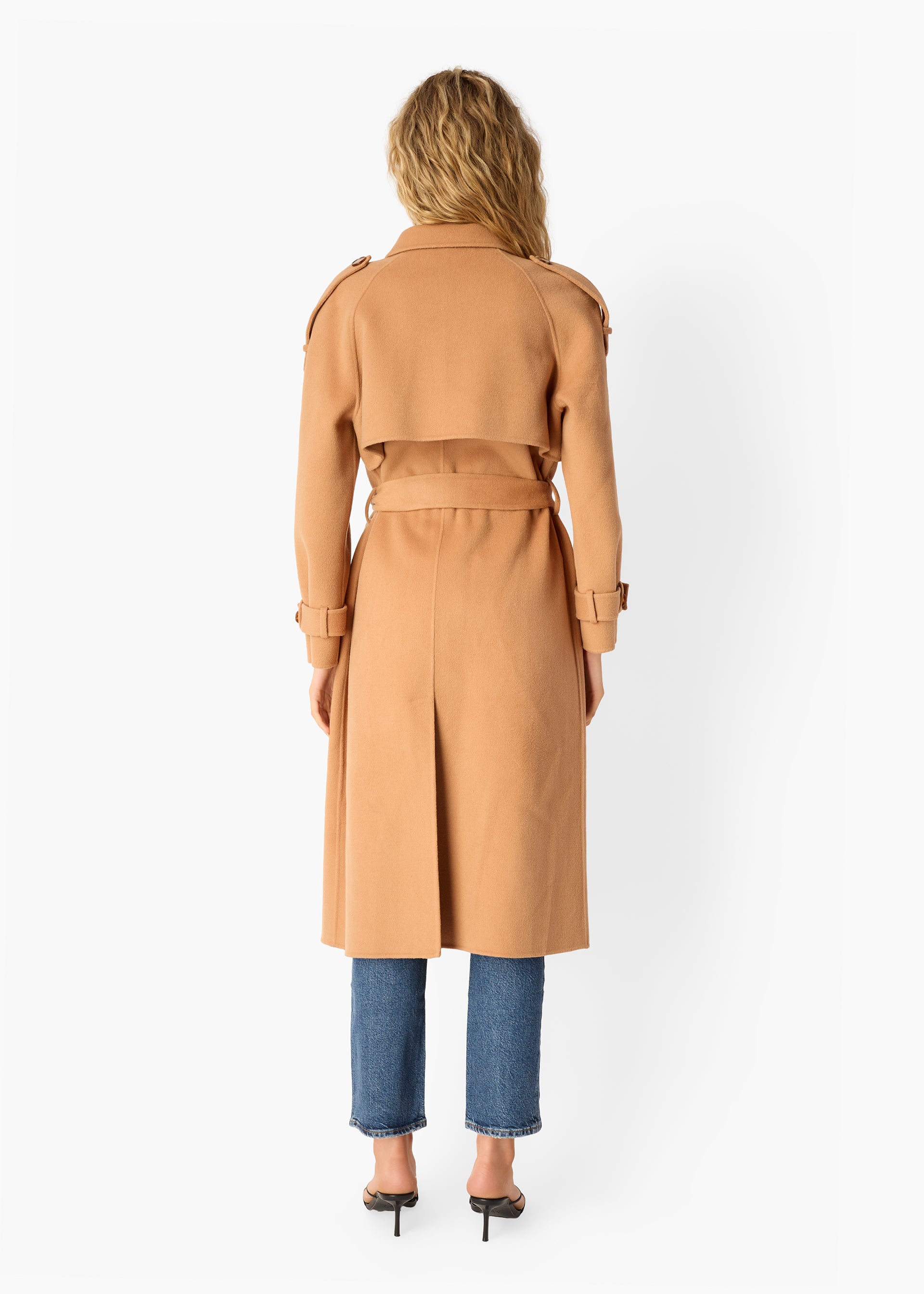 Yennifer Trench Coat Maple