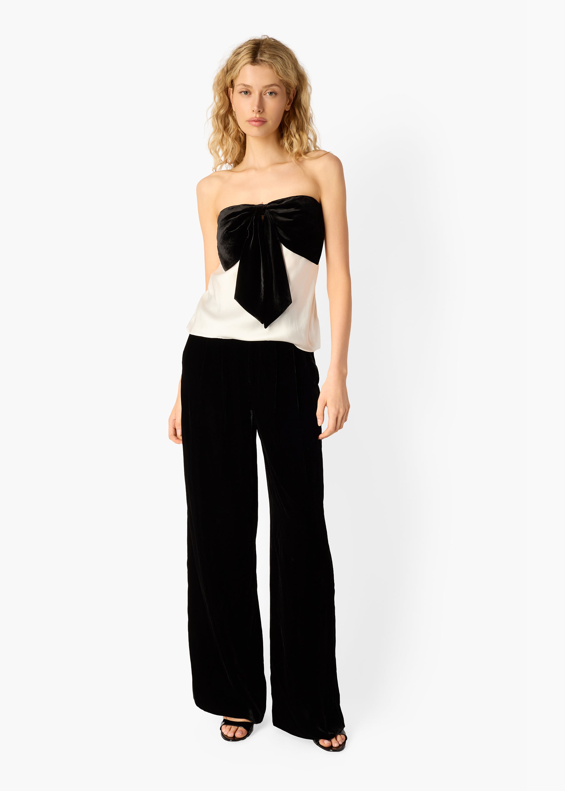 Lora Strapless Camisole White