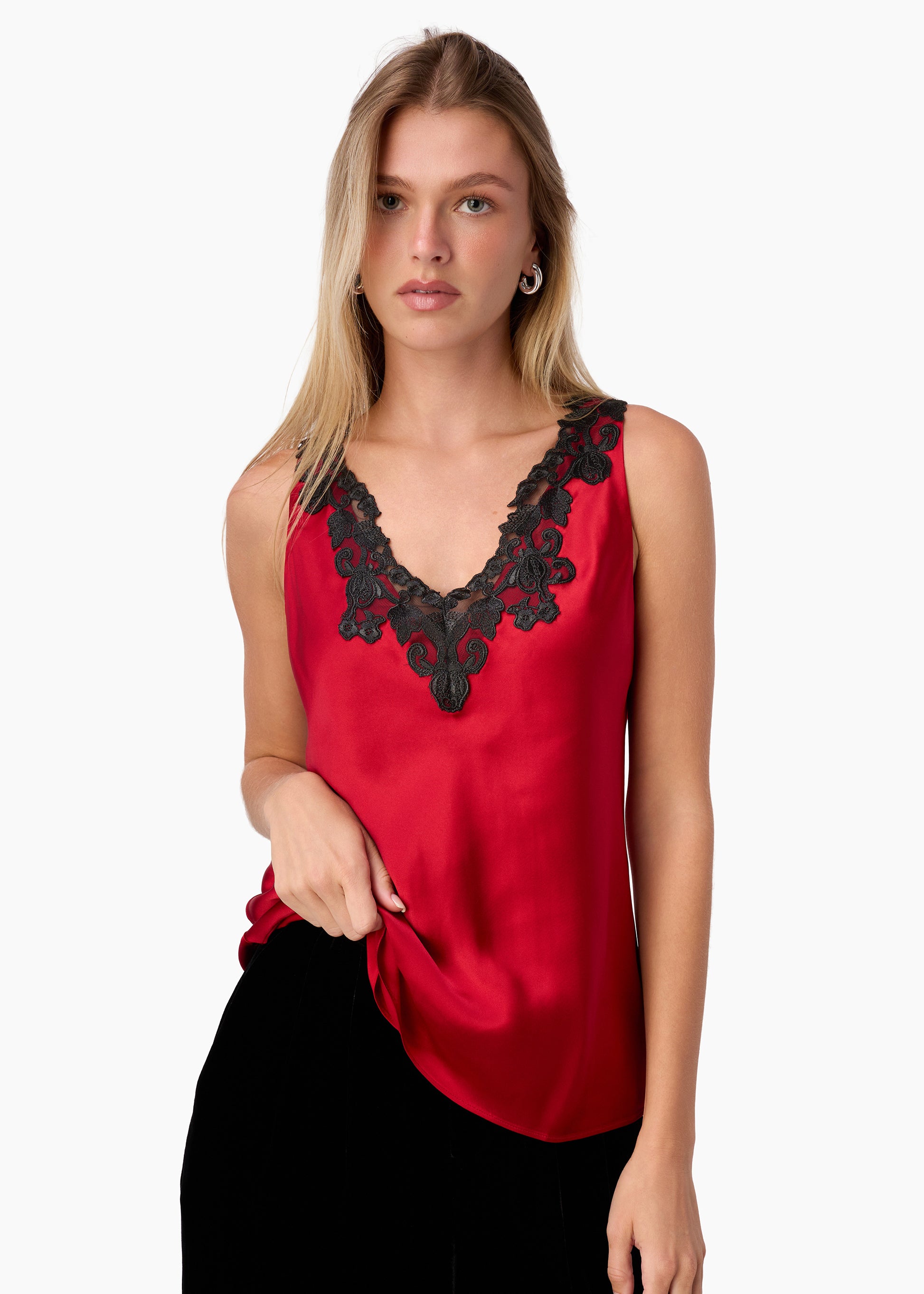 Romey Camisole Poppy – CAMI NYC