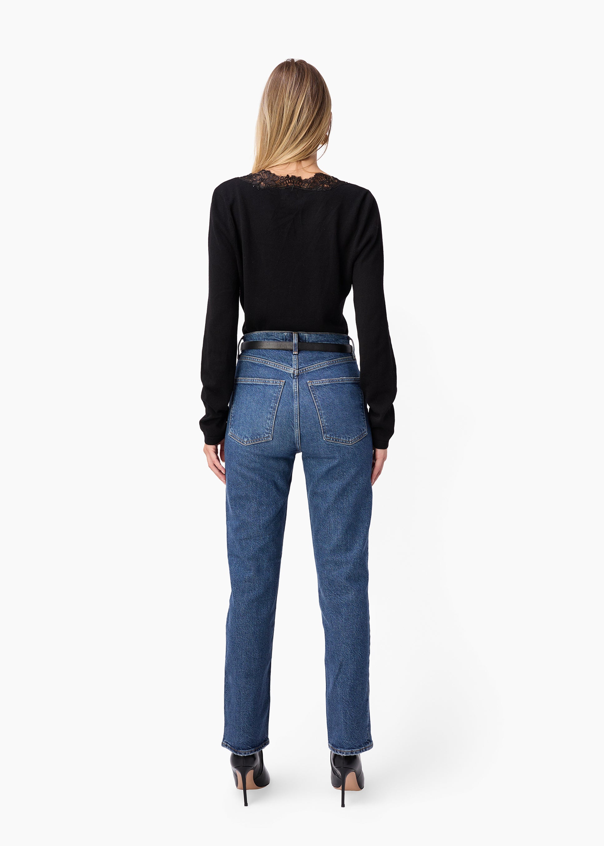 Eirene Lightweiight Knit Cardigan Black