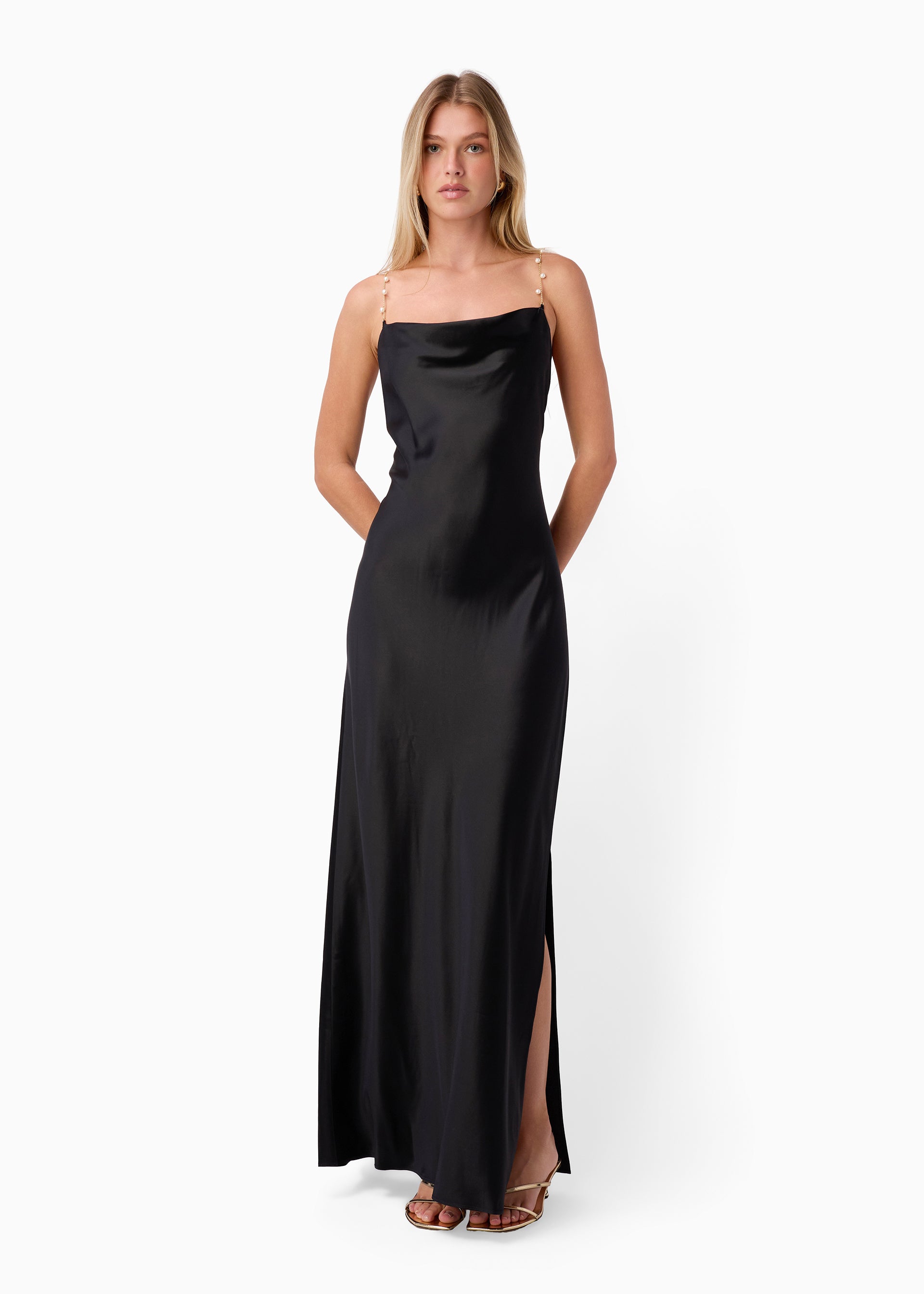 Shallon Gown Black - CAMI NYC S / Black Shallon Gown Black - CAMI NYC S / Black