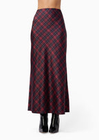 Aviva Maxi Skirt Tartan