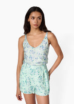 Ravi Linen Short Climbing Hydrangea