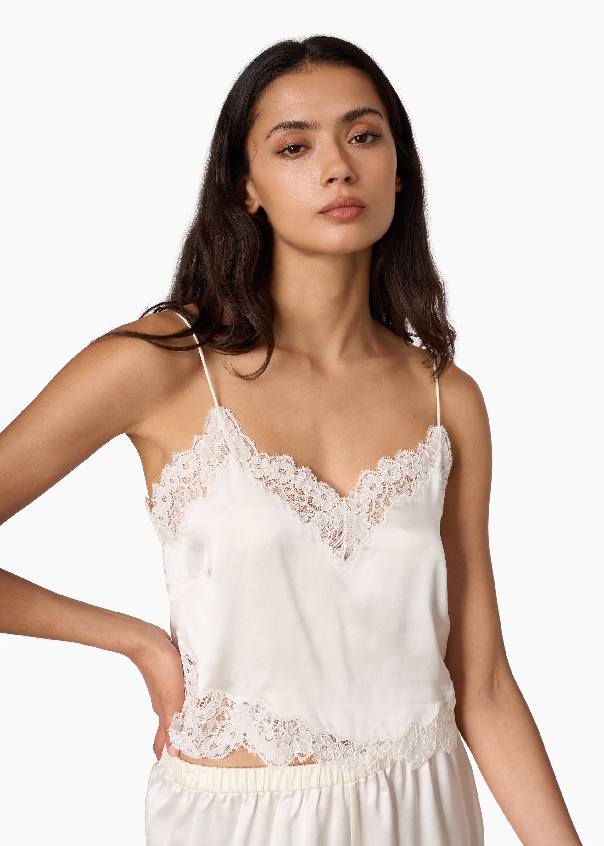 Malena Camisole Macadamia – CAMI NYC