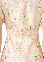 Dinah Silk Midi Dress English Cottage