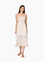 Isadora Midi Dress Oat