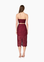 Bridges Strapless Lace Corset Compote