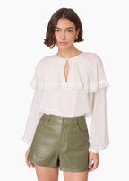 Travis Genuine Leather Short Camouflage