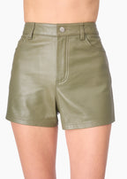 Travis Genuine Leather Short Camouflage