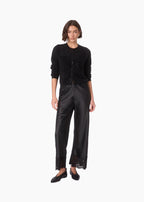 Bristol Mid Rise Lace Pant Black