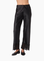 Bristol Mid Rise Lace Pant Black