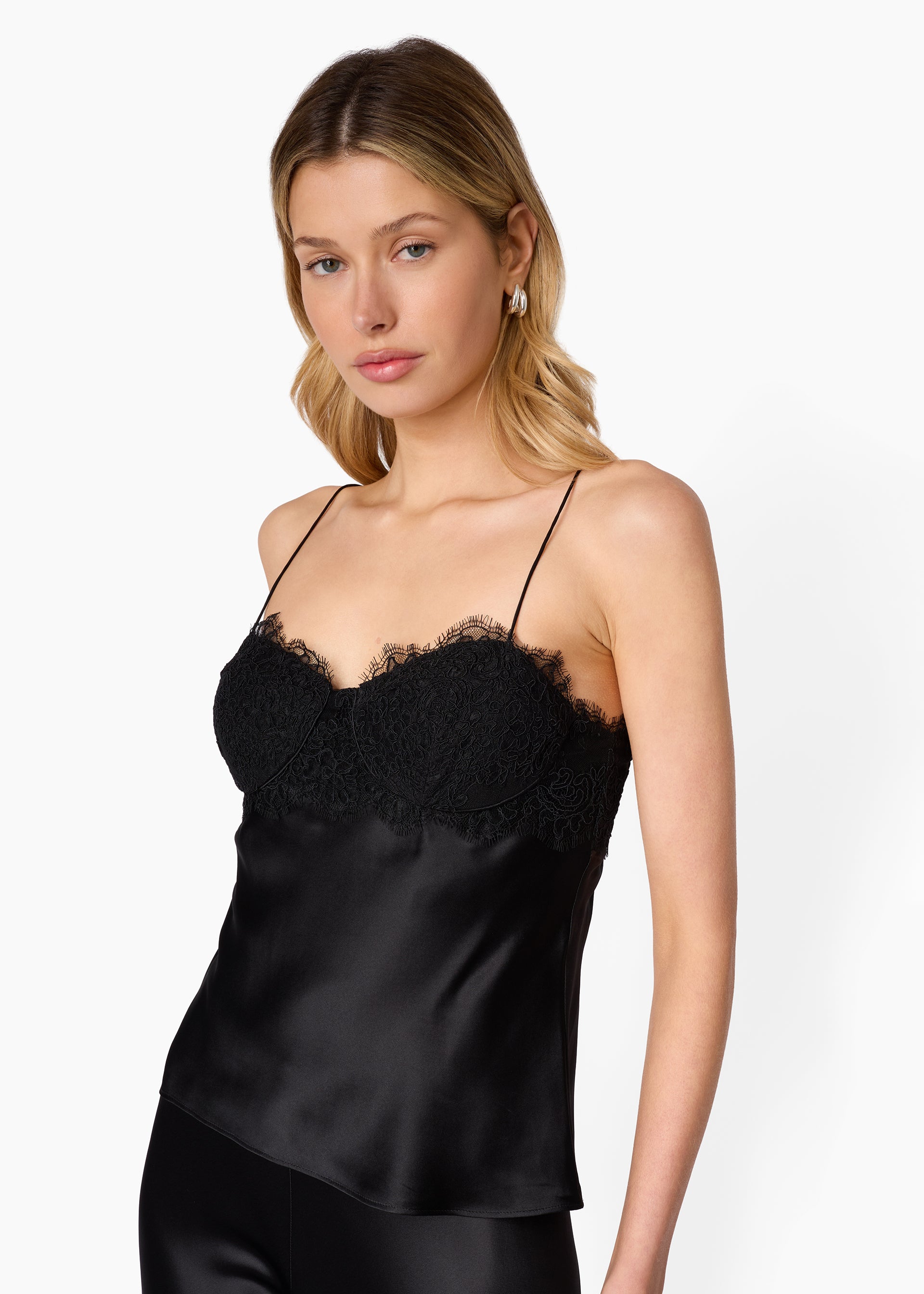 Zoie Bustier Camisole Black – CAMI NYC
