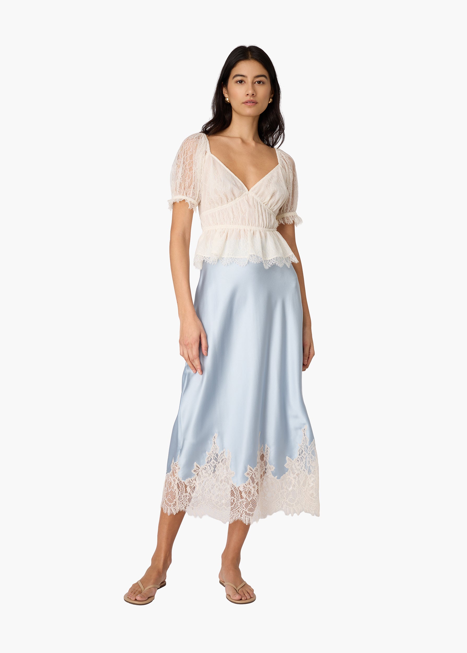 Henrietta Lace Top Ceramic – CAMI NYC