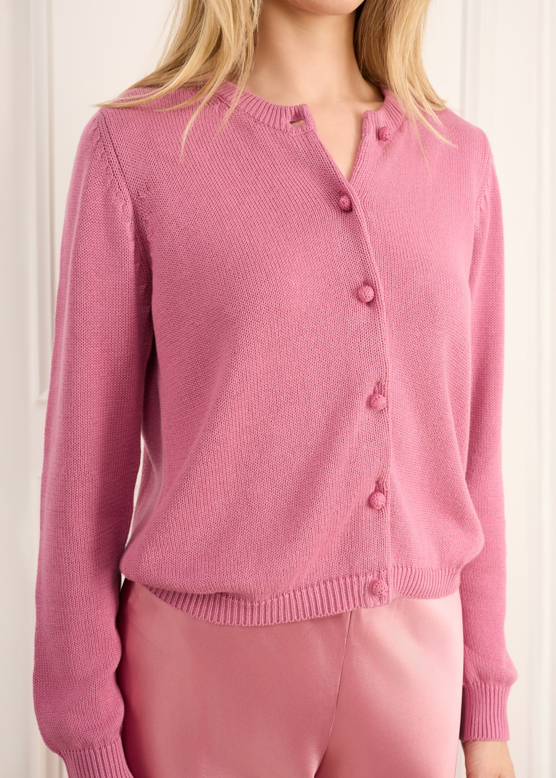 Rufina Cardigan Elderberry