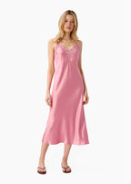 Isabeau Midi Dress Rosebud