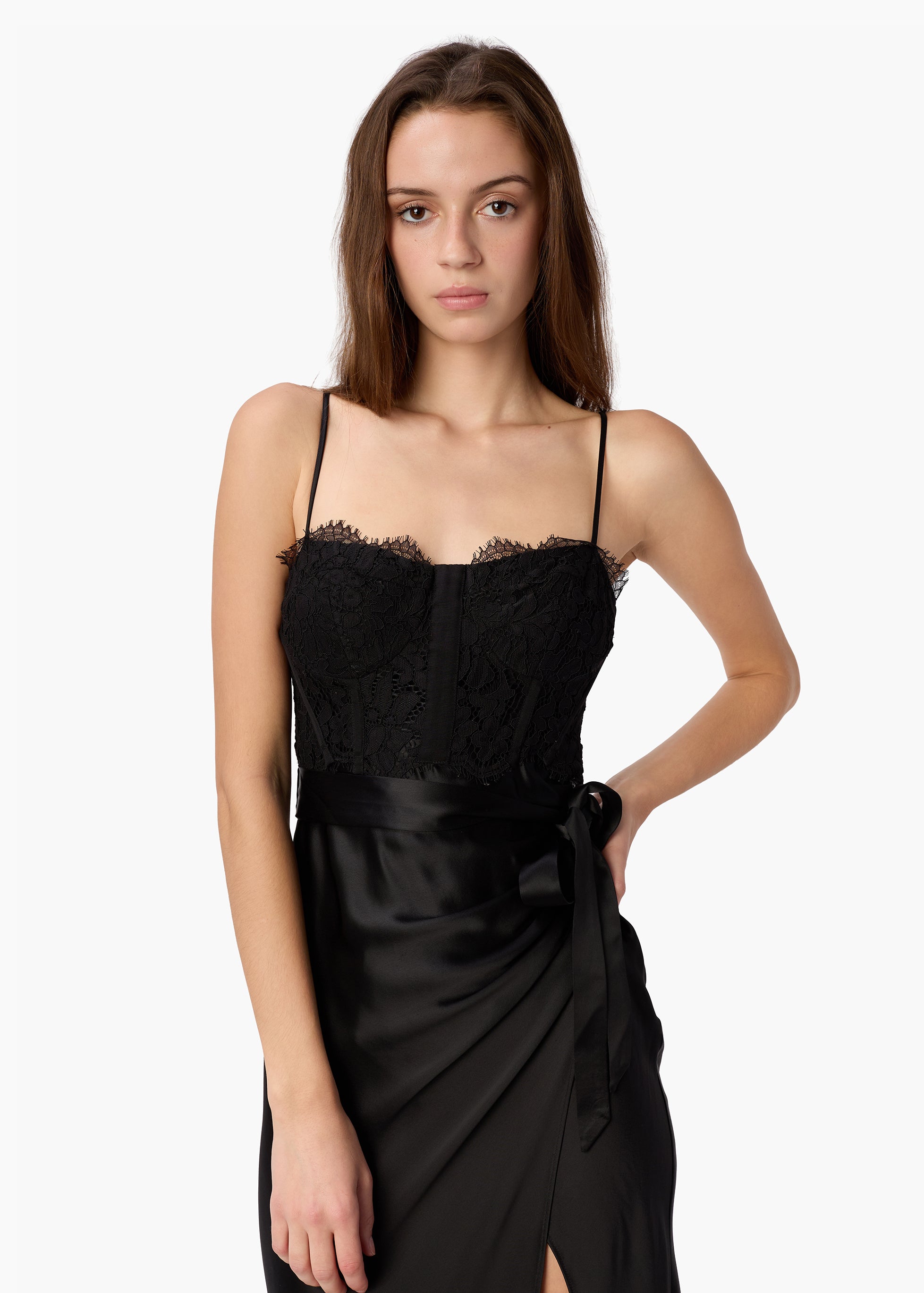Cami NYC Tricia Slip Dress - Black Cami NYC Tricia Slip Dress - Black