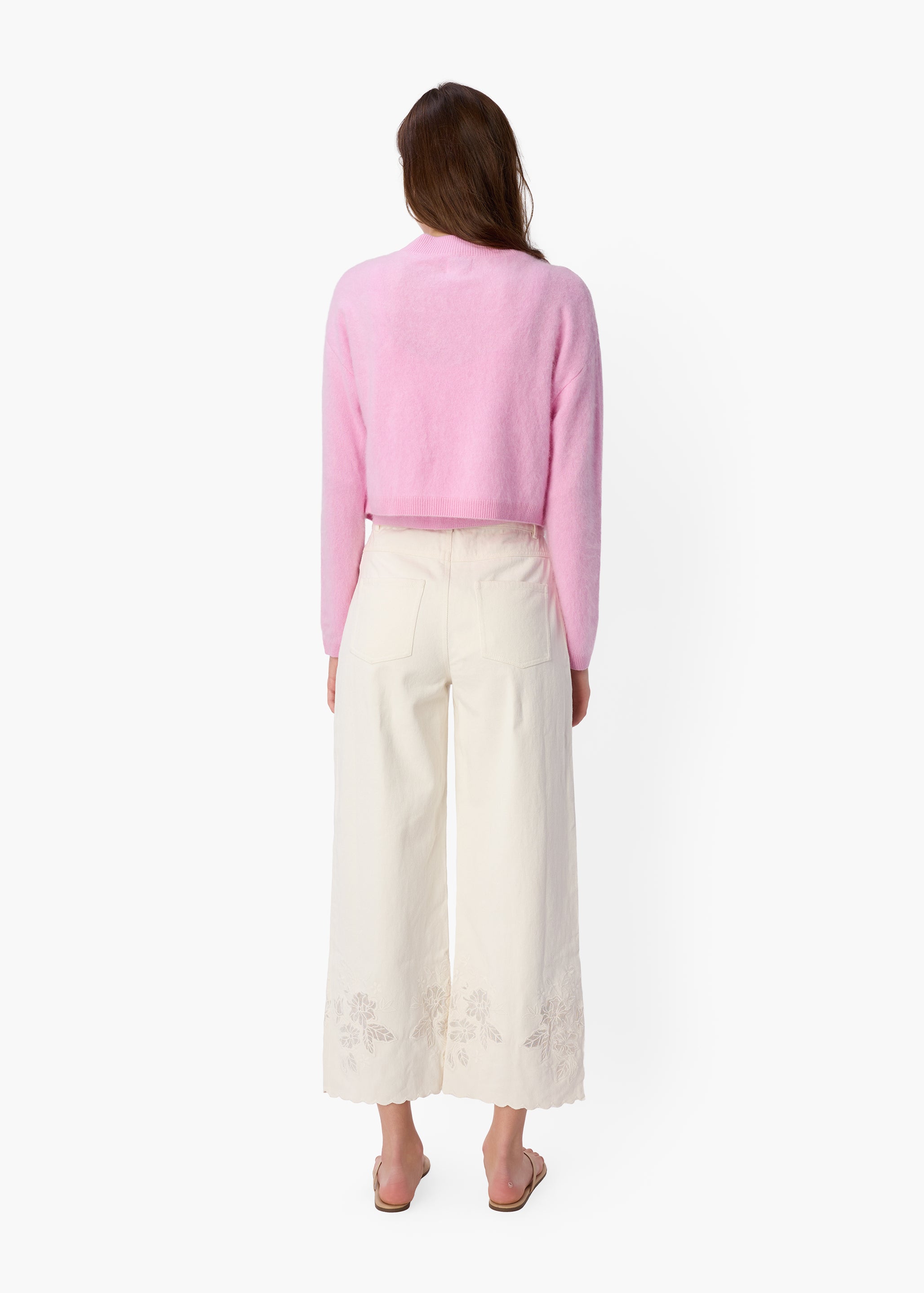 Josefa Cashmere Cardigan Aurora – CAMI NYC