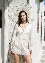 Napier Cotton Poplin Shirt White