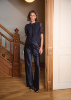 Bristol Mid Rise Pant Navy