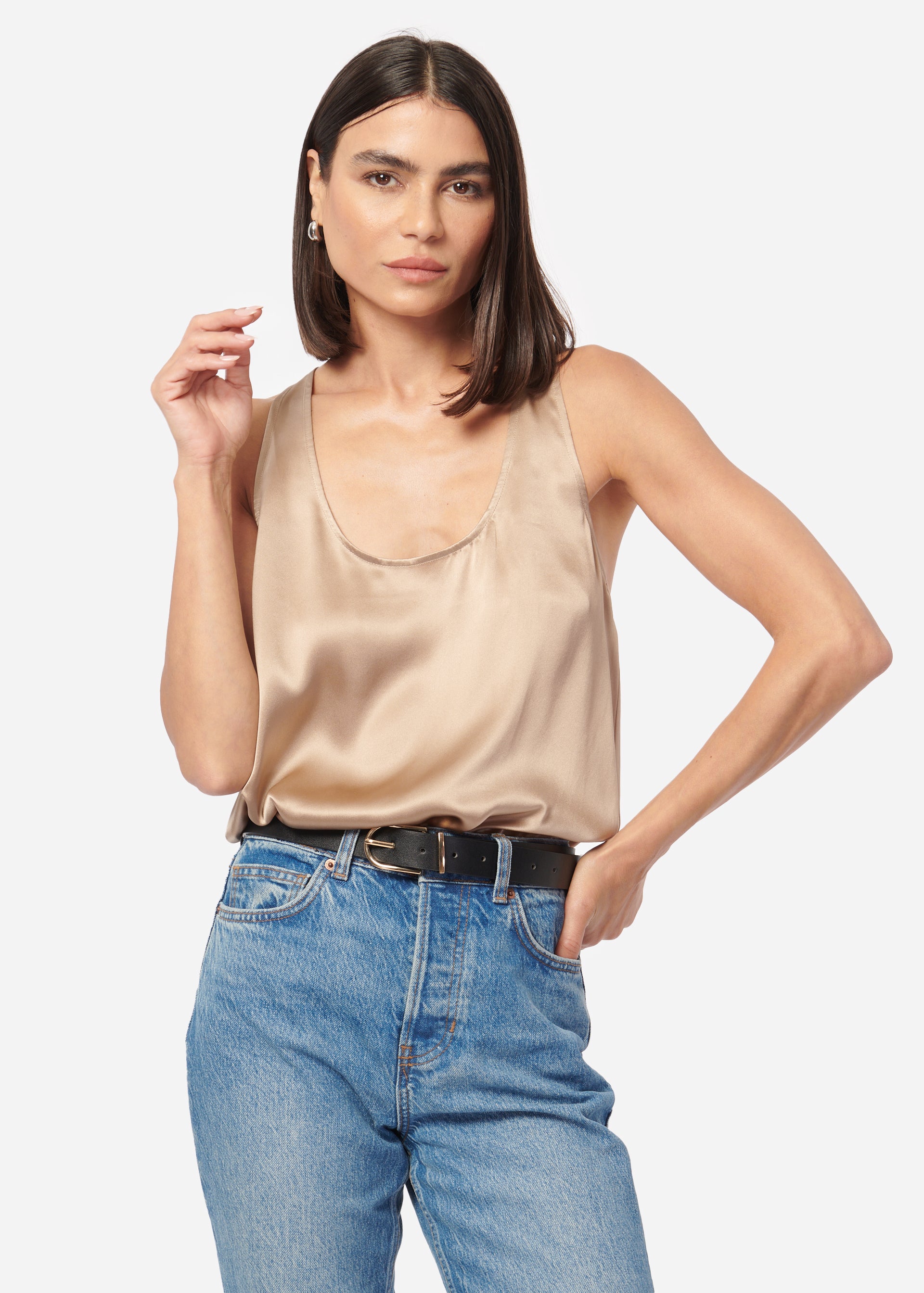 SATIN CAMI | LATTELOVE Co.