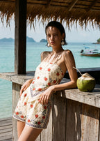 Juli Strapless Camisole Heirloom Bandana
