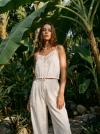 Libi Cotton Silk Camisole Macadamia
