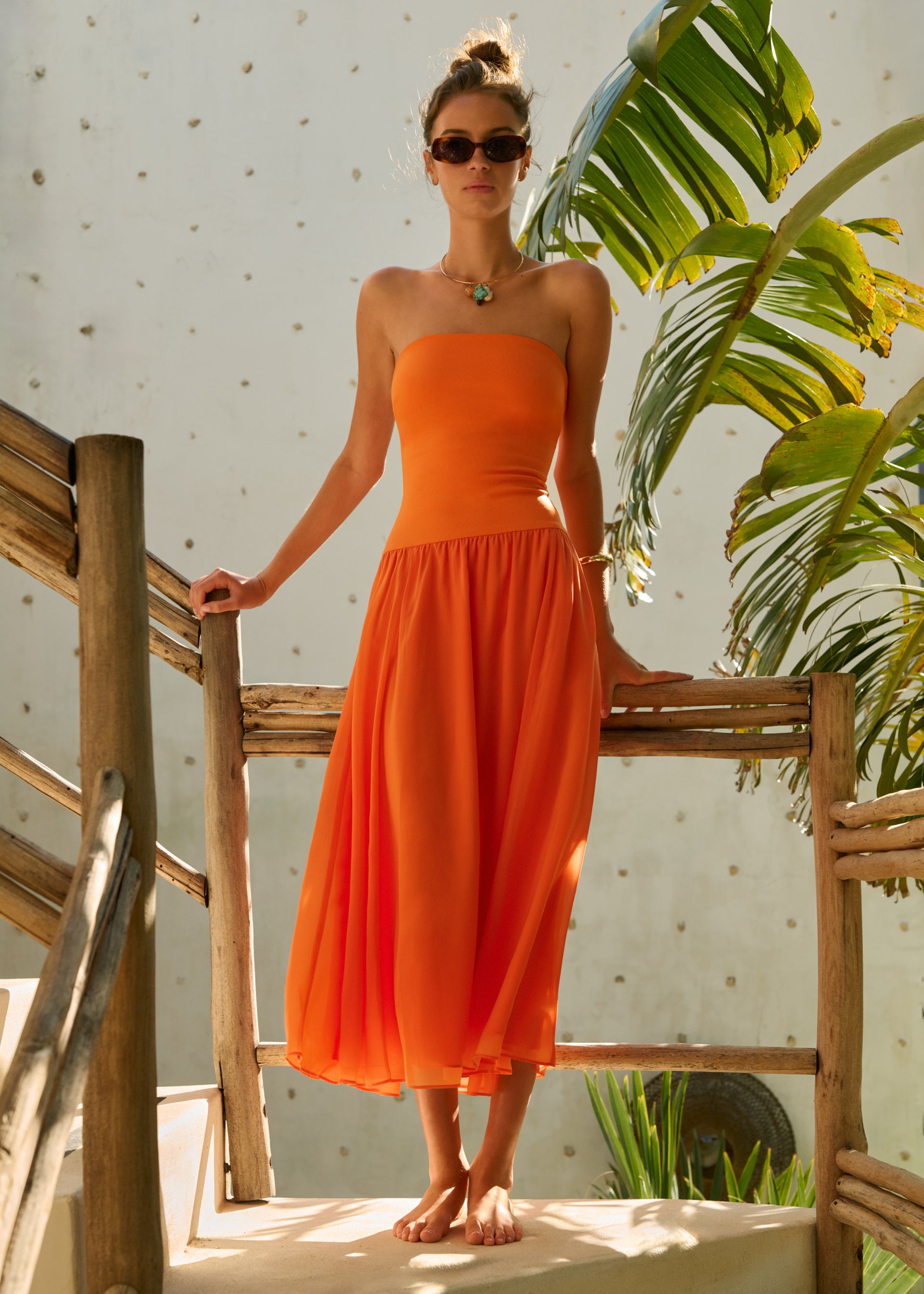 Bari Strapless Dress Clementine Bari Strapless Dress Clementine