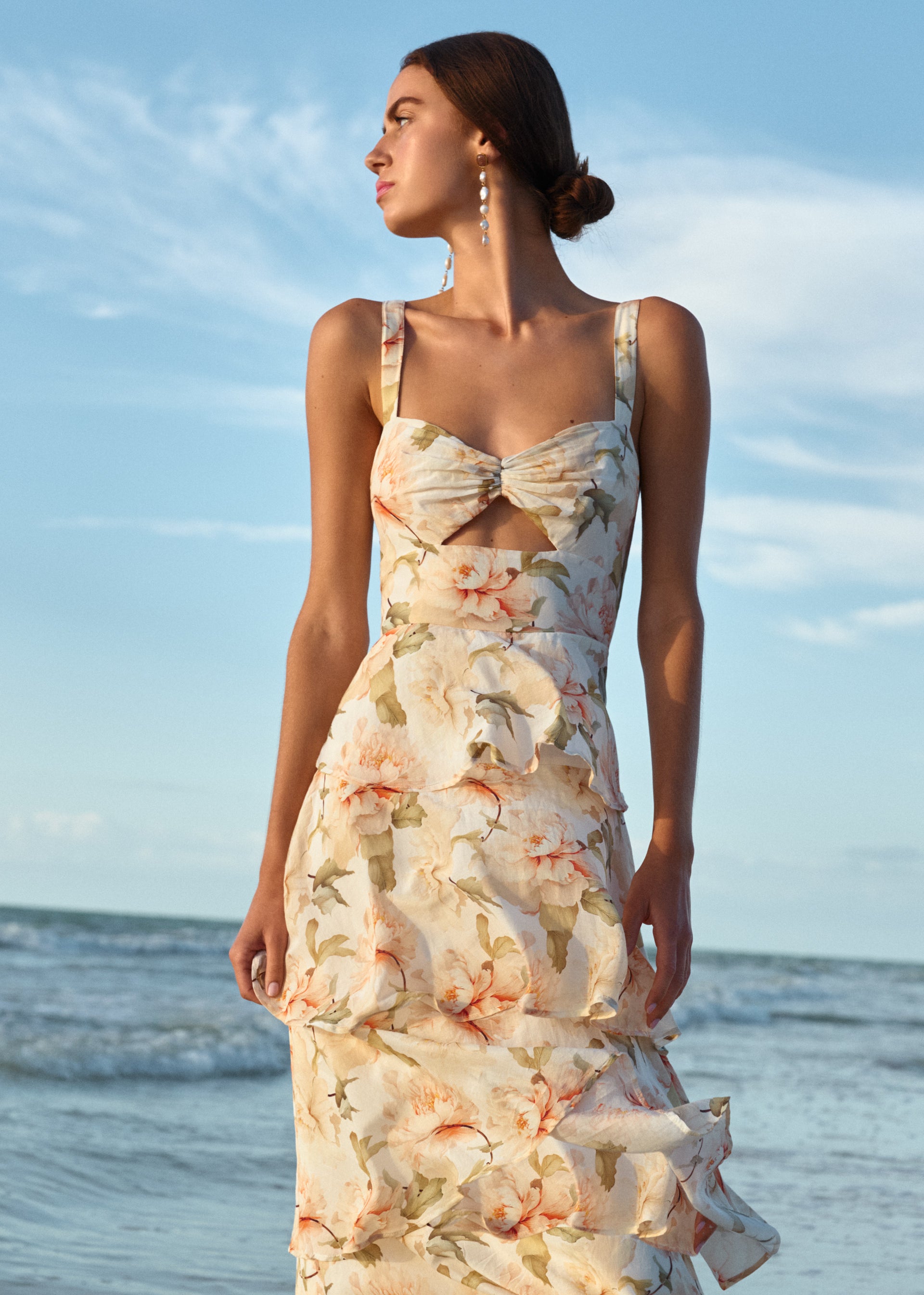 Phillipa Maxi Dress Soft Peony