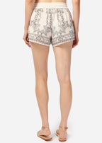 Oslo Silk Cotton Short Seaside Bandana