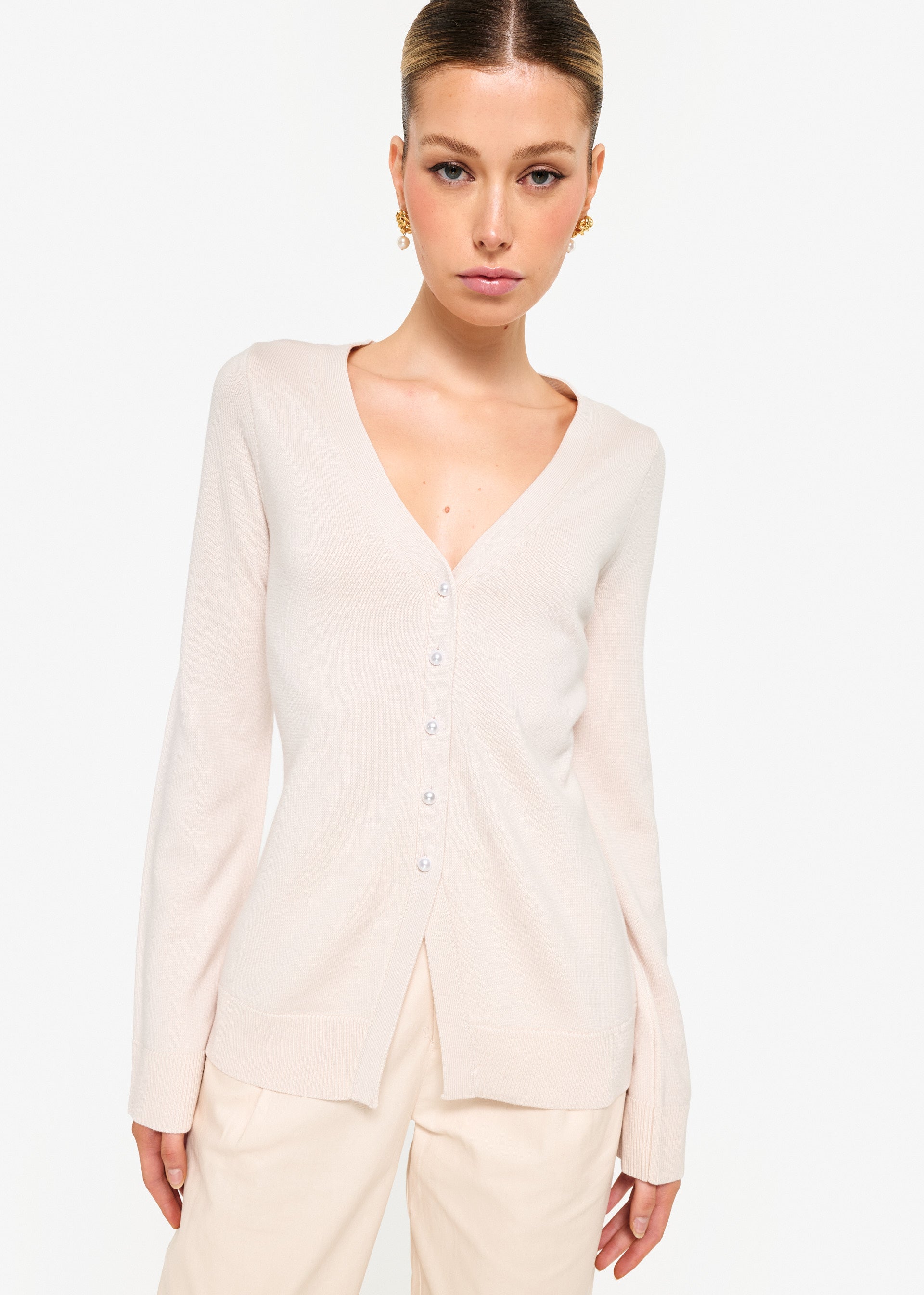 Narin Cardigan Bone