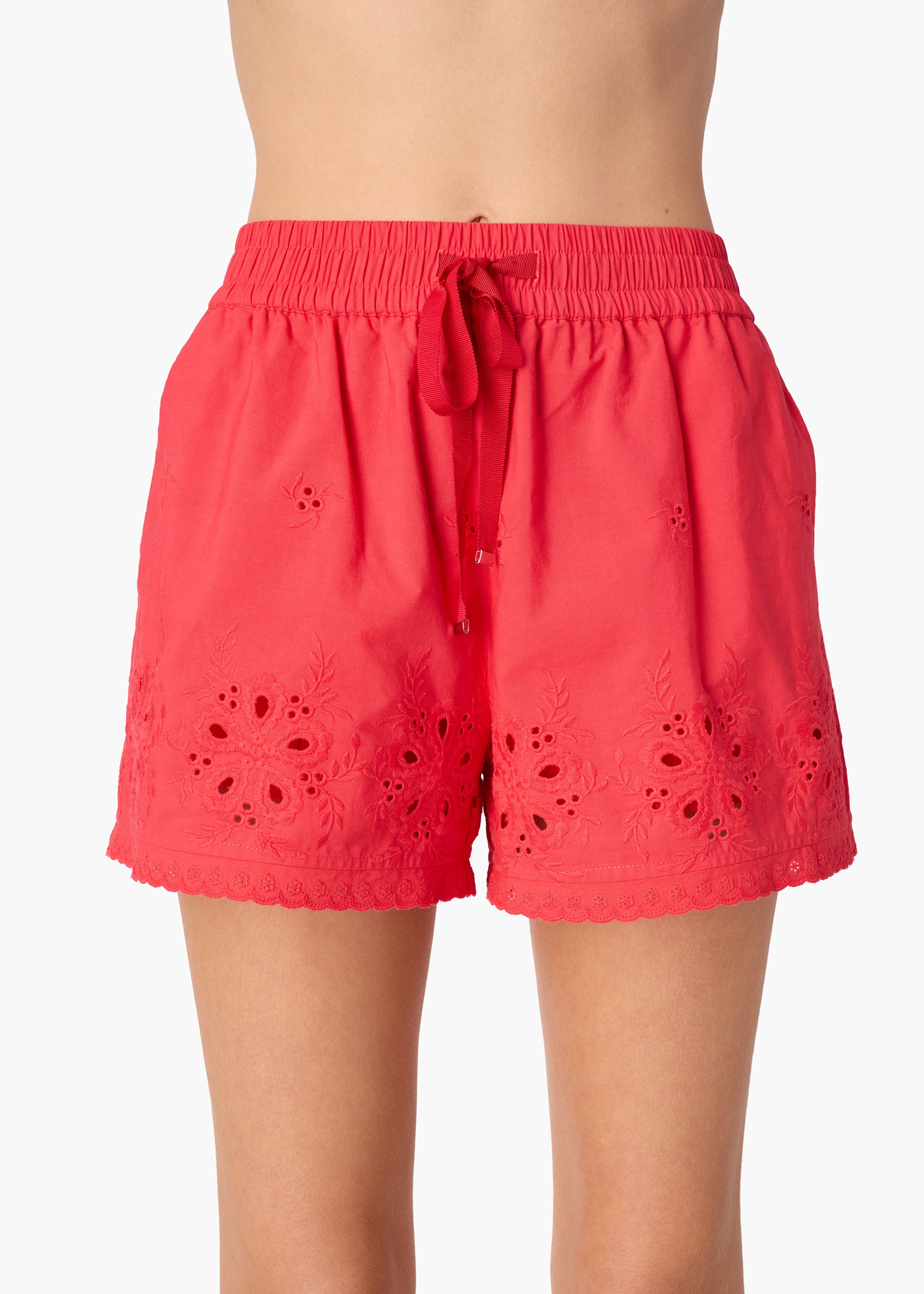 Jomi Mid Rise Cotton Short Candy Apple – CAMI NYC