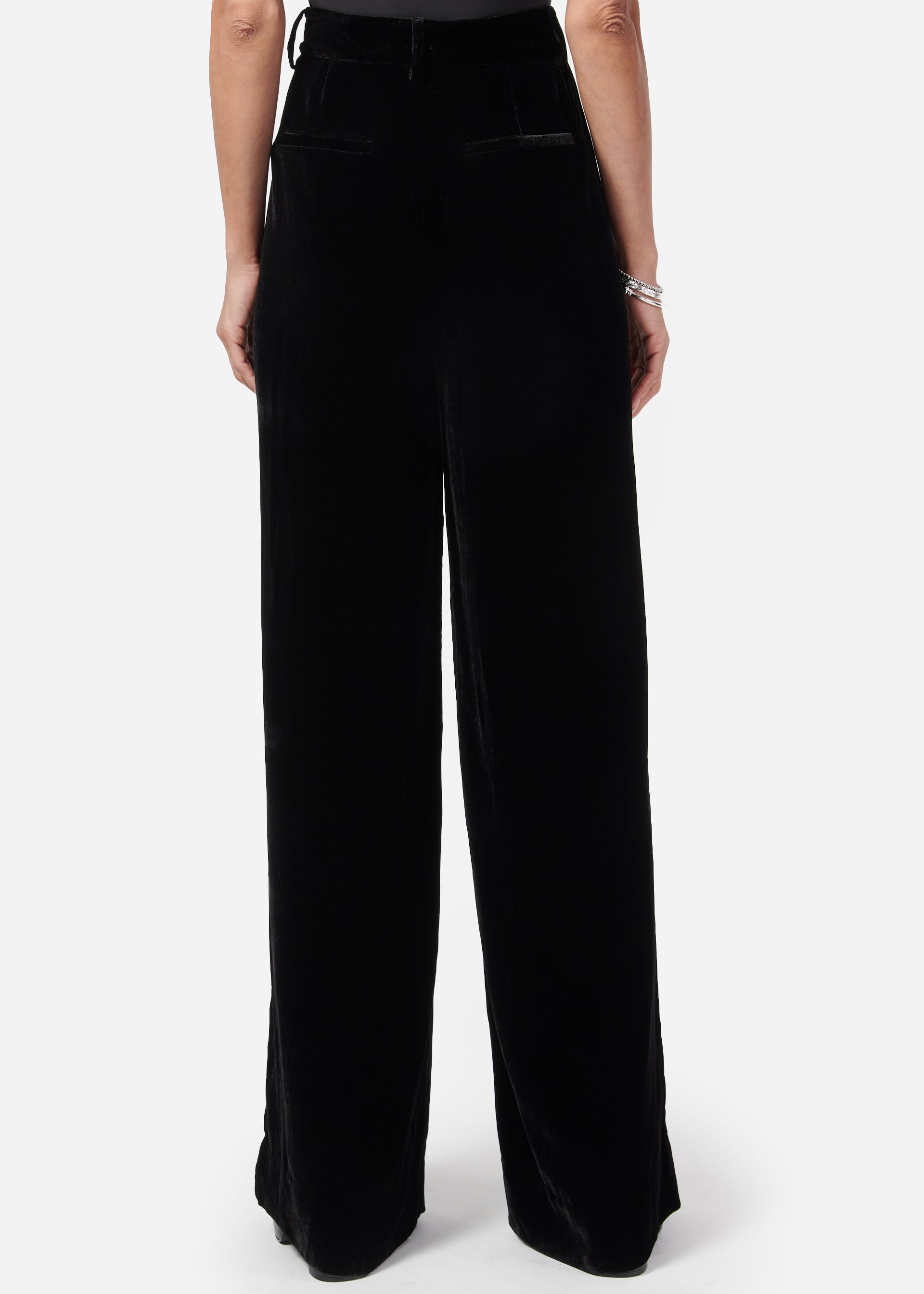 Rylie Velvet Pant Black