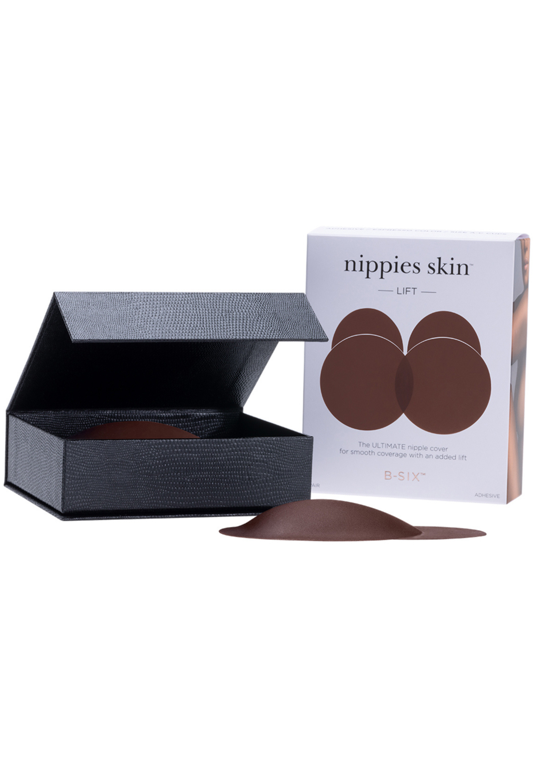 B-SIX Nippies Skin Lift Nipple Covers Espresso – CAMI NYC